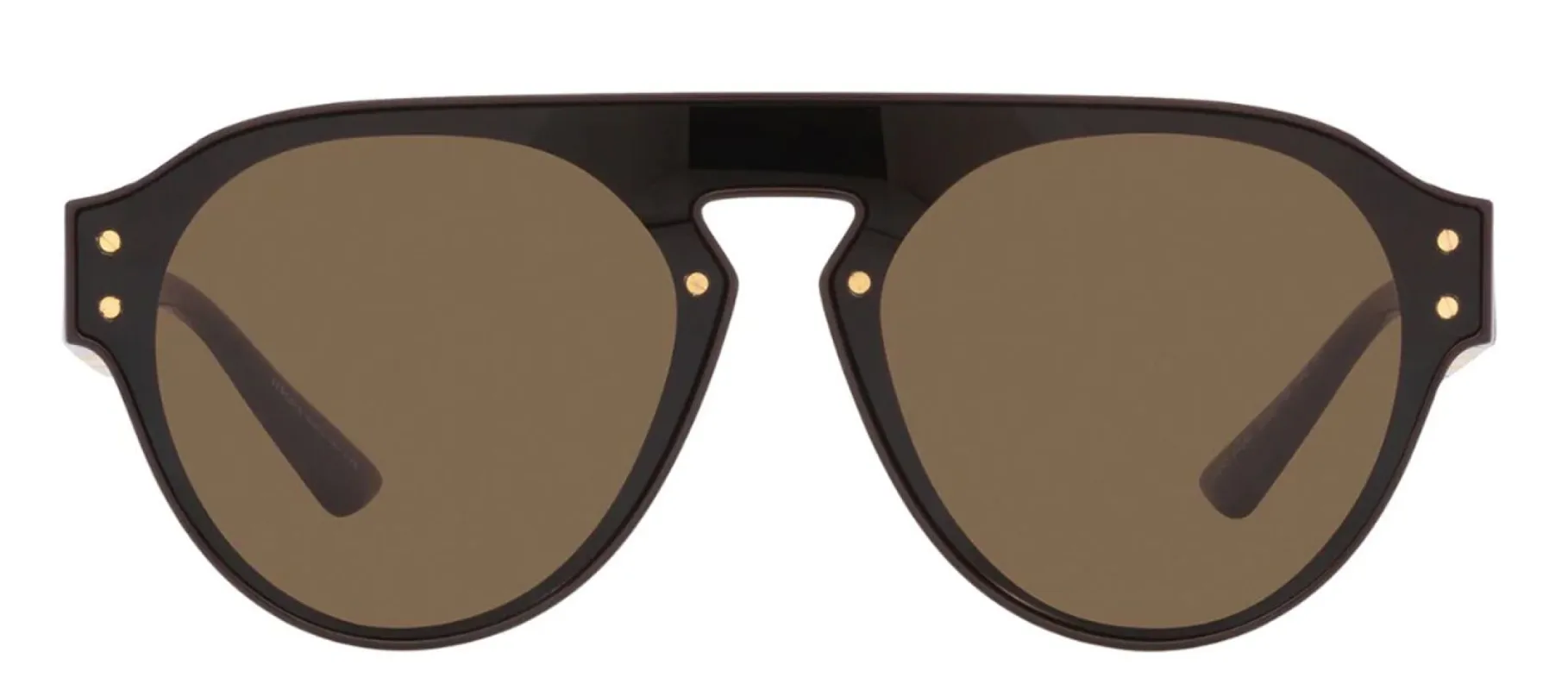 Versace VE 4420 535673 Aviator Plastic Brown Sunglasses with Brown Lens sold by Gaffos