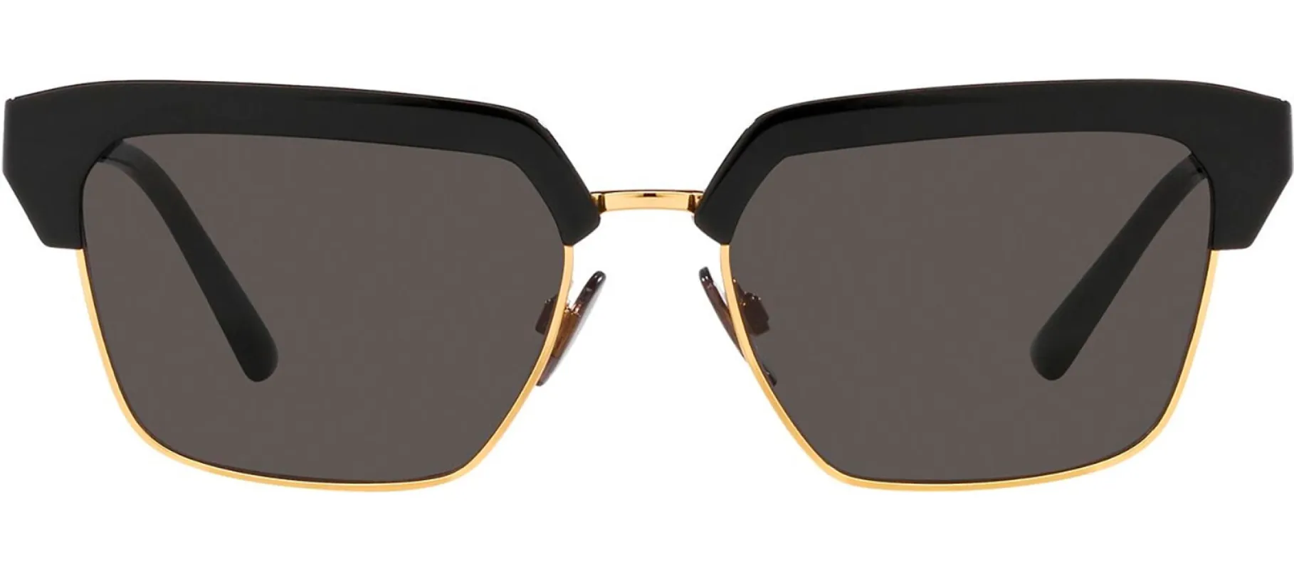 Dolce & Gabbana DG 6185 501/87 Square Metal Black Sunglasses with Grey Lens sold by Gaffos