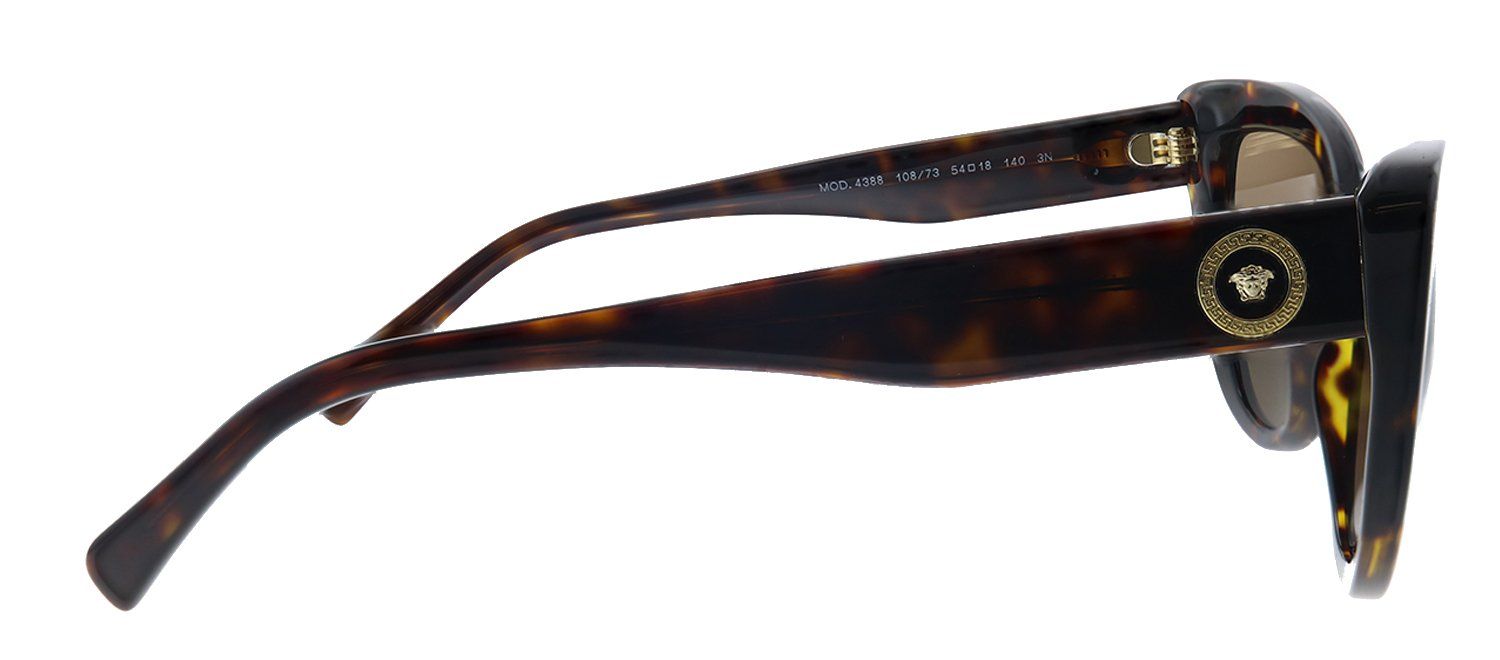 Versace VE 4388 108/73 Butterfly Plastic Havana Sunglasses with Brown Lens sold by Gaffos product image thumbnail 3