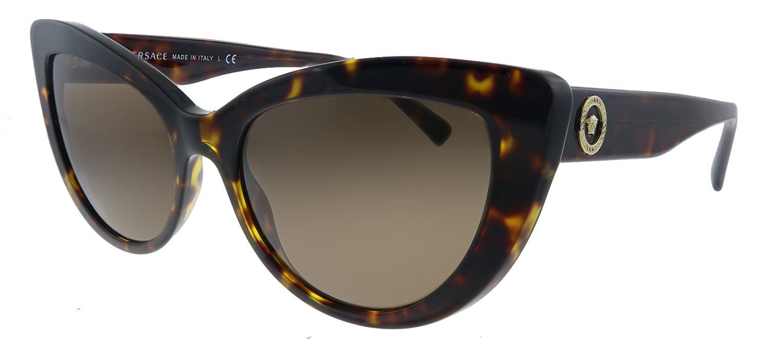 Versace VE 4388 108/73 Butterfly Plastic Havana Sunglasses with Brown Lens sold by Gaffos product image thumbnail 2