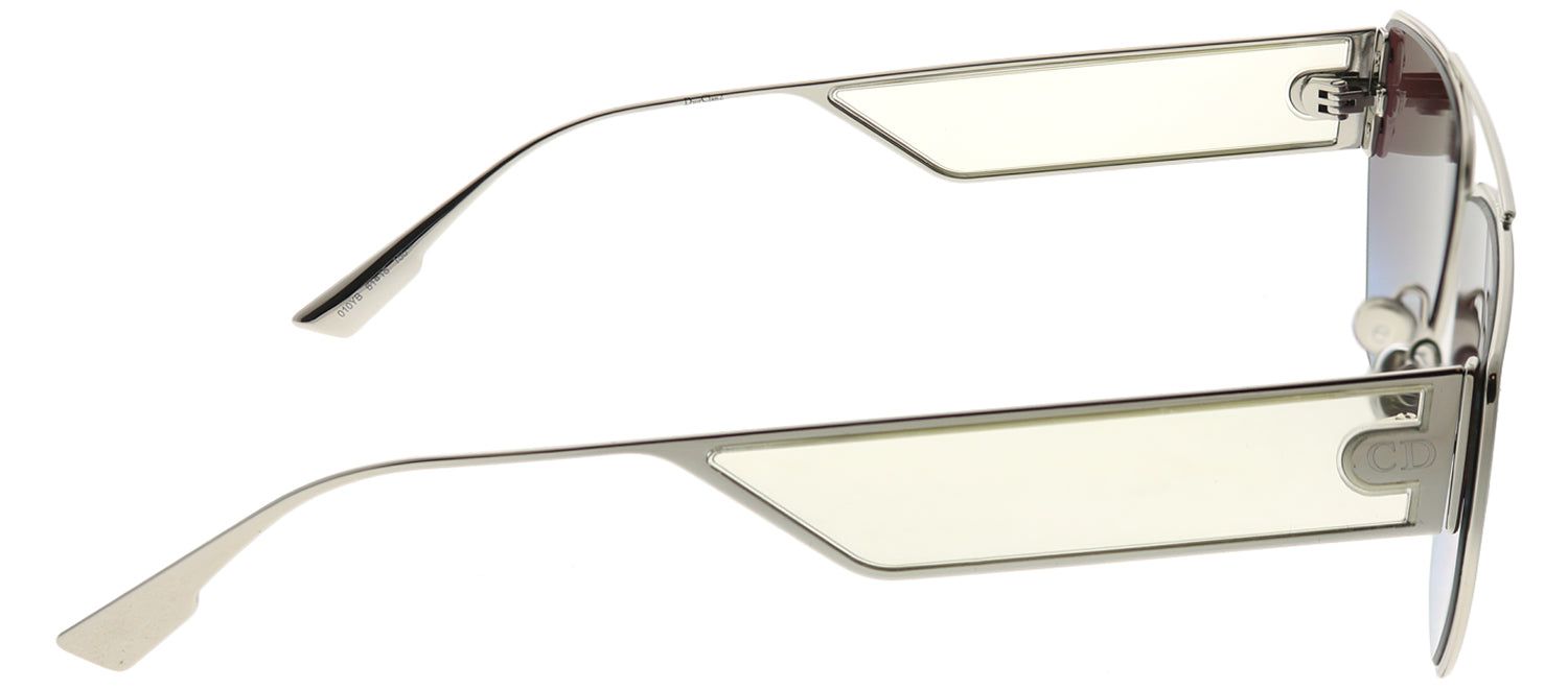 Dior CD DiorClan2 010 YB Aviator Metal Silver Sunglasses with Purple Gradient Lens sold by Gaffos product image thumbnail 3