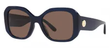 Tory Burch TY 7183U 165673 Butterfly Plastic Blue Sunglasses with Brown Lens sold by Gaffos