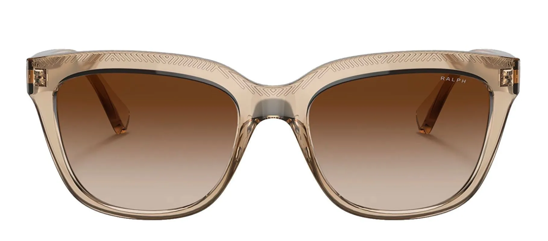 Ralph Lauren RA 5261 580213 Square Plastic Brown Sunglasses with Brown Gradient Lens sold by Gaffos