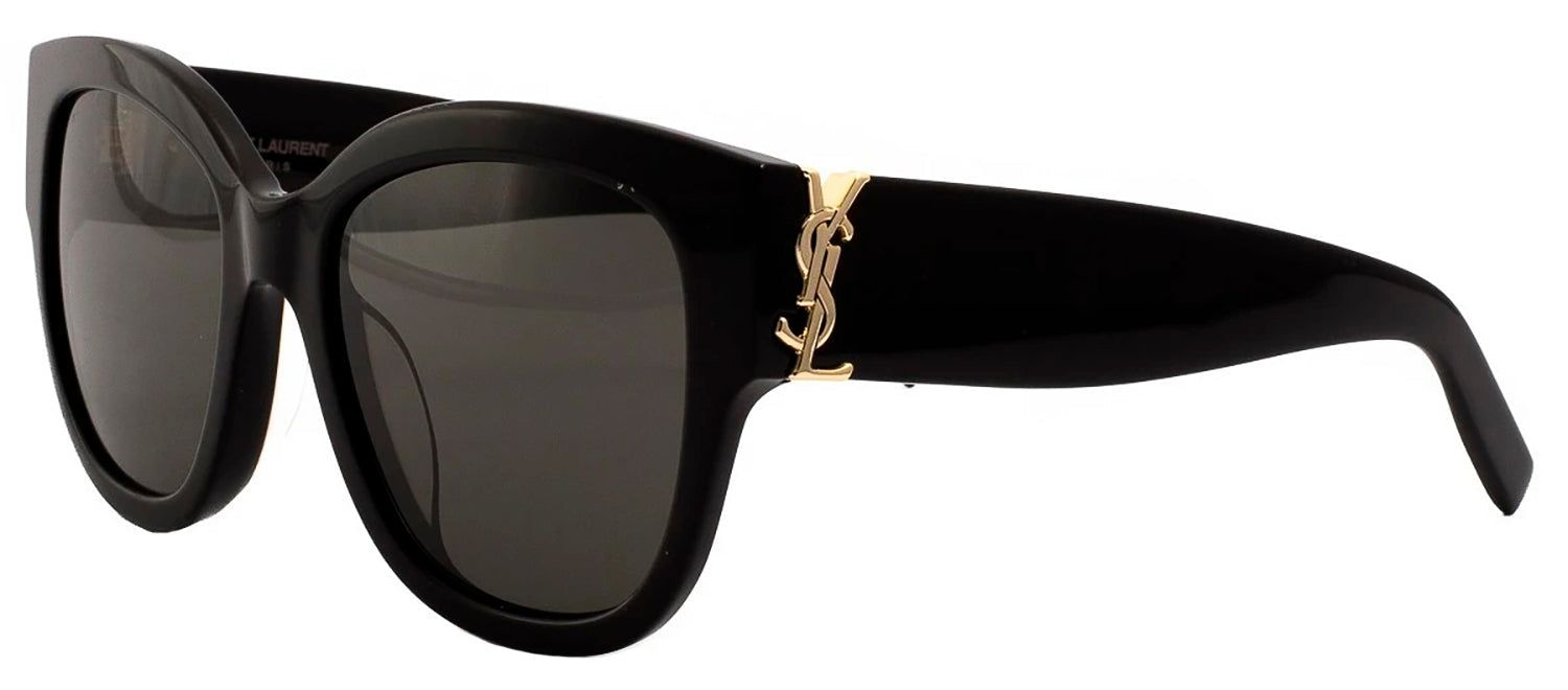 Saint Laurent SL M95/F 1 Cat-Eye Plastic Black Sunglasses with Grey Lens sold by Gaffos product image thumbnail 2