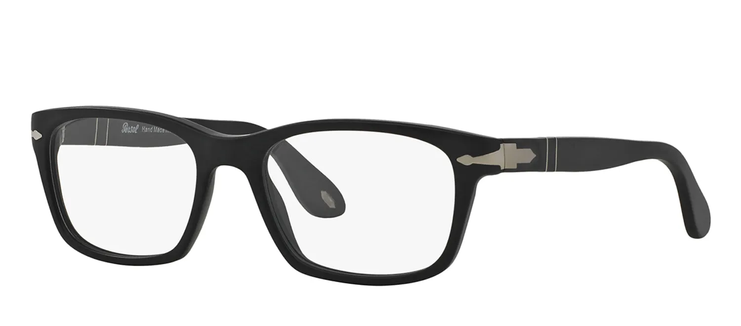 Persol PO 3012V 900 Rectangle Plastic Black Eyeglasses with Demo Lens sold by Gaffos product image thumbnail 2