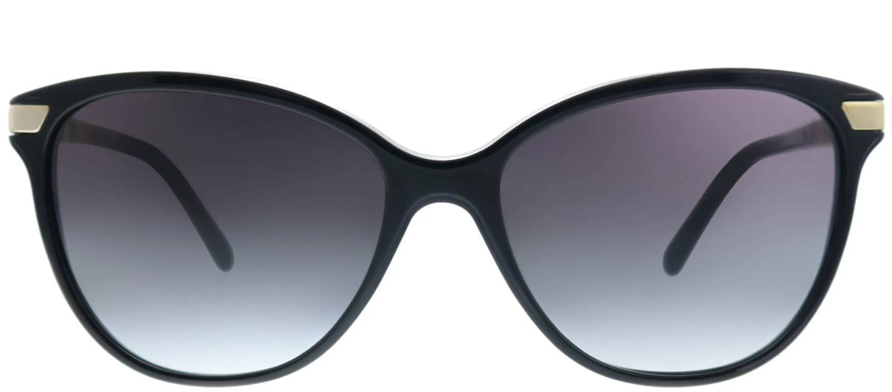 Burberry BE 4216 30018G Cat-Eye Plastic Black Sunglasses with Grey Gradient Lens sold by Gaffos