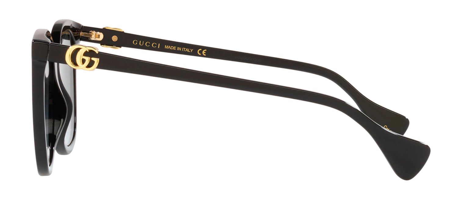 Gucci GG 1071S 001 Cat-Eye Plastic Black Sunglasses with Grey Gradient Lens sold by Gaffos product image thumbnail 3