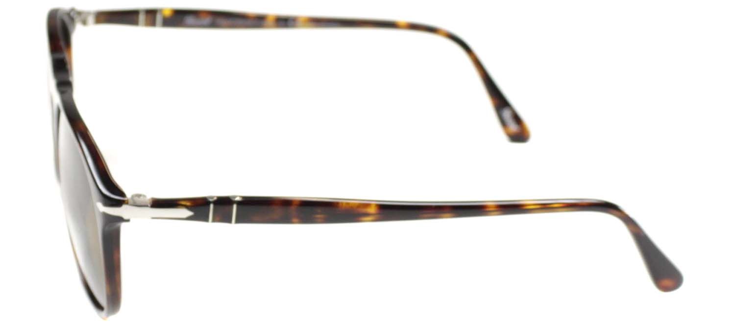 Persol PO 9649 24/57 Oval Plastic Brown Sunglasses with Brown Polarized Lens sold by Gaffos product image thumbnail 3