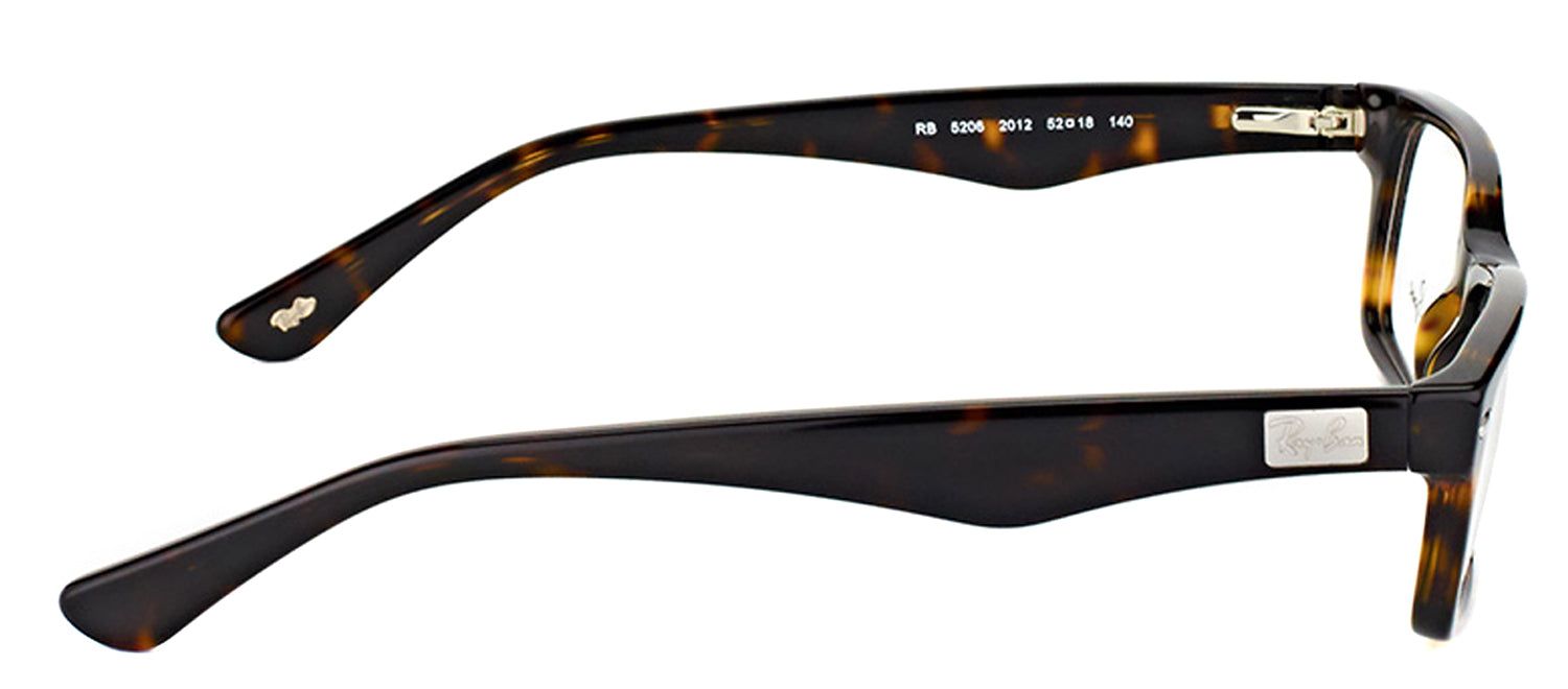 Ray-Ban RX 5206 2012 Rectangle Plastic Tortoise/ Havana Eyeglasses with Demo Lens sold by Gaffos product image thumbnail 3