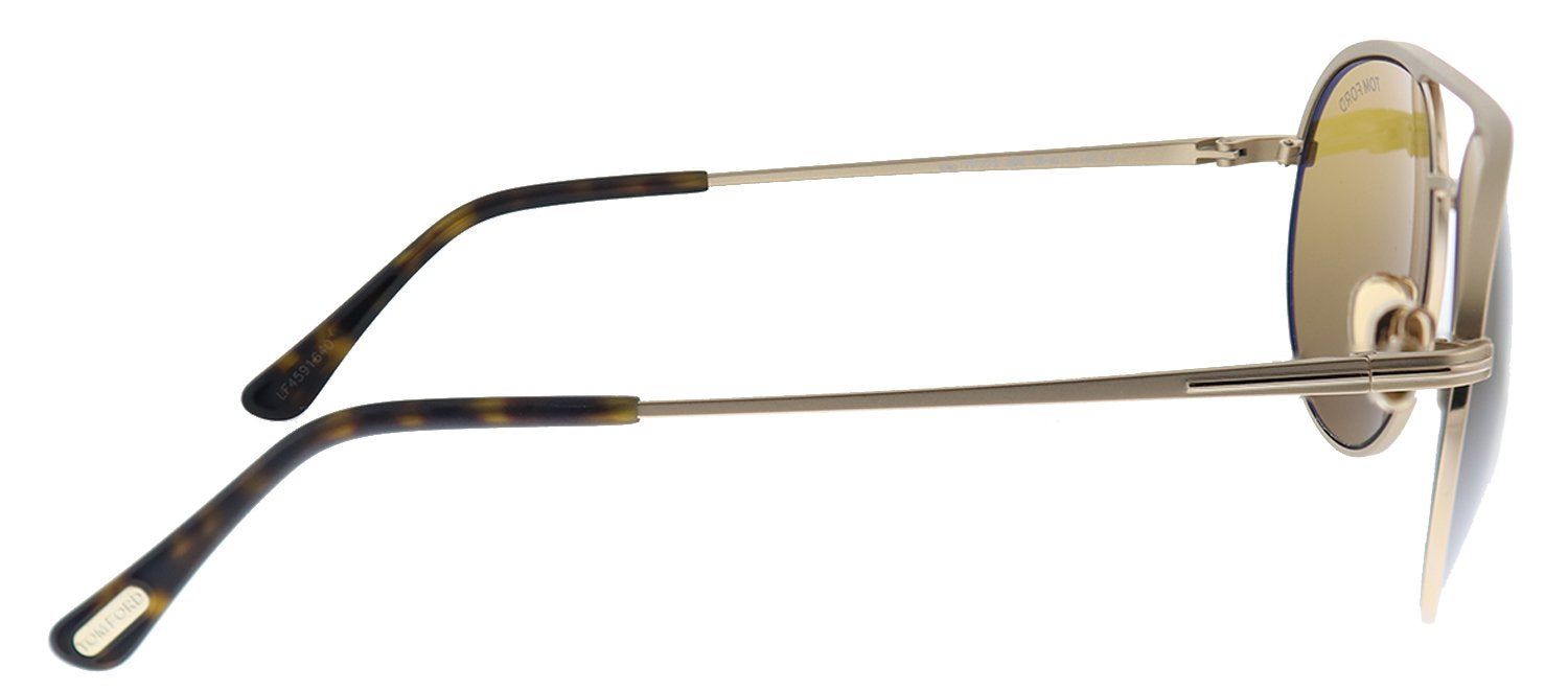 Tom Ford Gio TF 772 29E Aviator Metal Gold Sunglasses with Brown Lens sold by Gaffos product image thumbnail 3