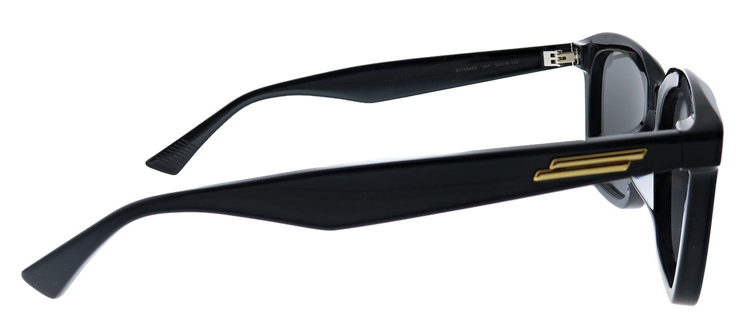 Bottega Veneta BV 1094SA 001 Square Acetate Black Sunglasses with Grey Lens sold by Gaffos product image thumbnail 3