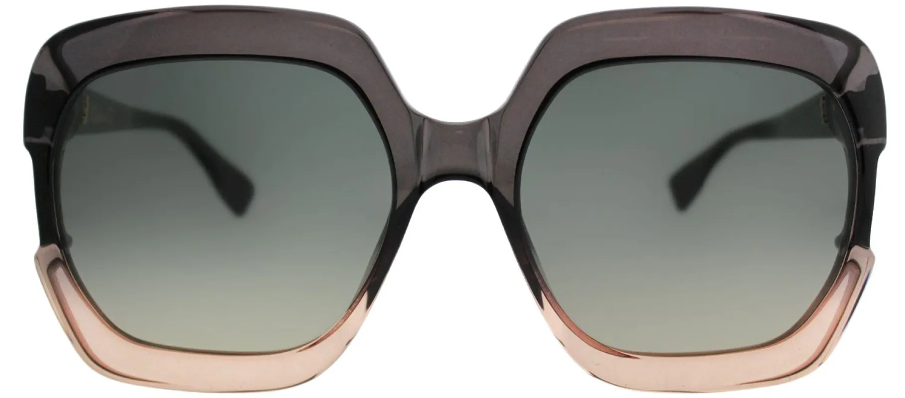 Dior CD DiorGaia 7HH Square Plastic Grey Sunglasses with Grey Gradient Lens sold by Gaffos