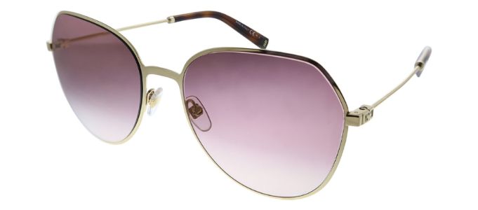 Givenchy GV 7158/S Y11 Cat-Eye Metal Gold Sunglasses with Brown Gradient Lens sold by Gaffos