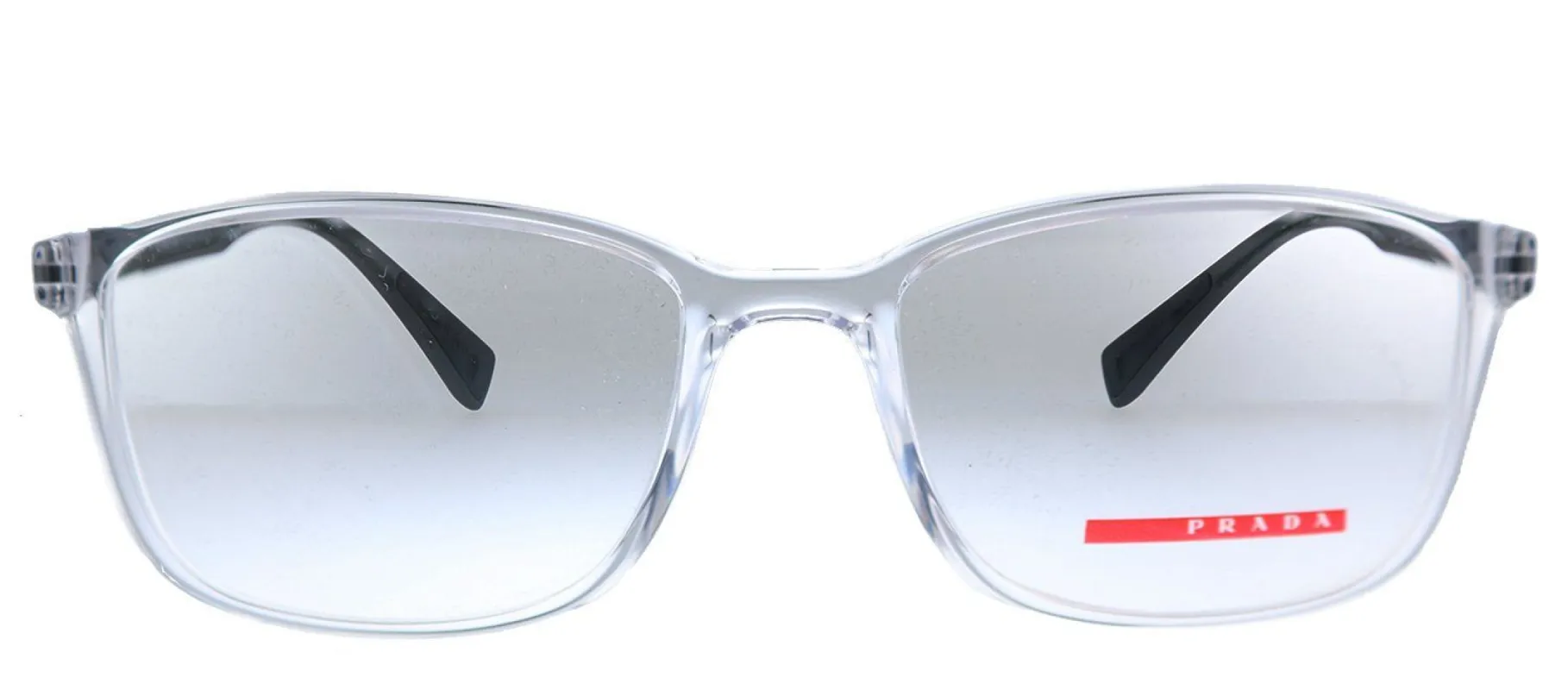 Prada Linea Rossa Lifestyle PS 04IV 2AZ1O1 Rectangle Plastic Clear Eyeglasses with Demo Lens sold by Gaffos