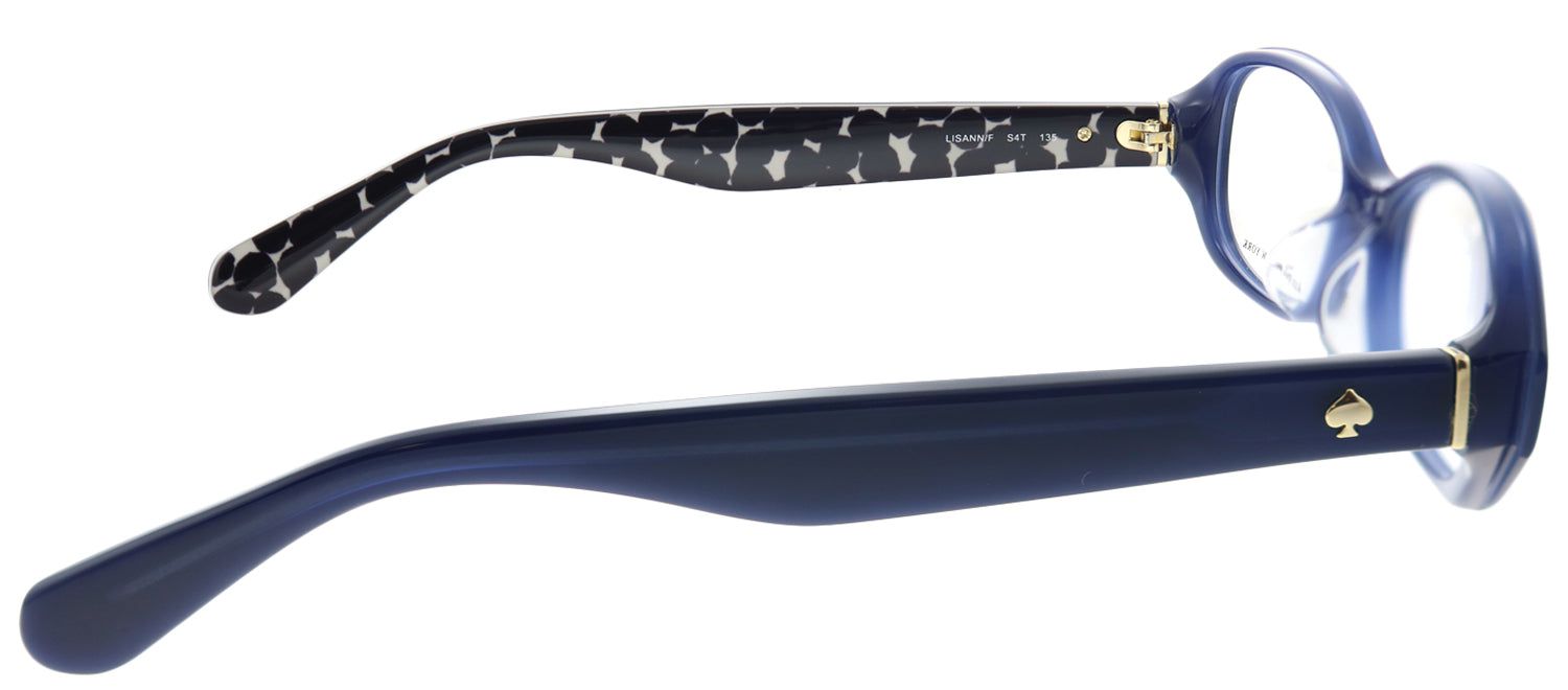 Kate Spade KS Lisann/F S4T Oval Plastic Blue Eyeglasses with Demo Lens sold by Gaffos product image thumbnail 3