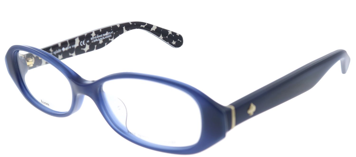 Kate Spade KS Lisann/F S4T Oval Plastic Blue Eyeglasses with Demo Lens sold by Gaffos product image thumbnail 2