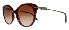 Tiffany & Co. TF 4189B 80023B Cat-Eye Plastic Havana Sunglasses with Brown Gradient Lens sold by Gaffos