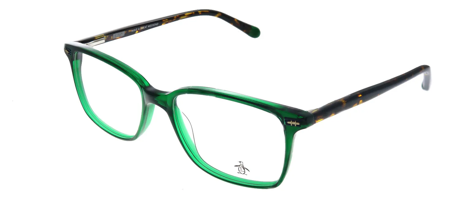 Original Penguin PE Leopold GN Rectangle Plastic Green Eyeglasses with Demo Lens sold by Gaffos product image thumbnail 2