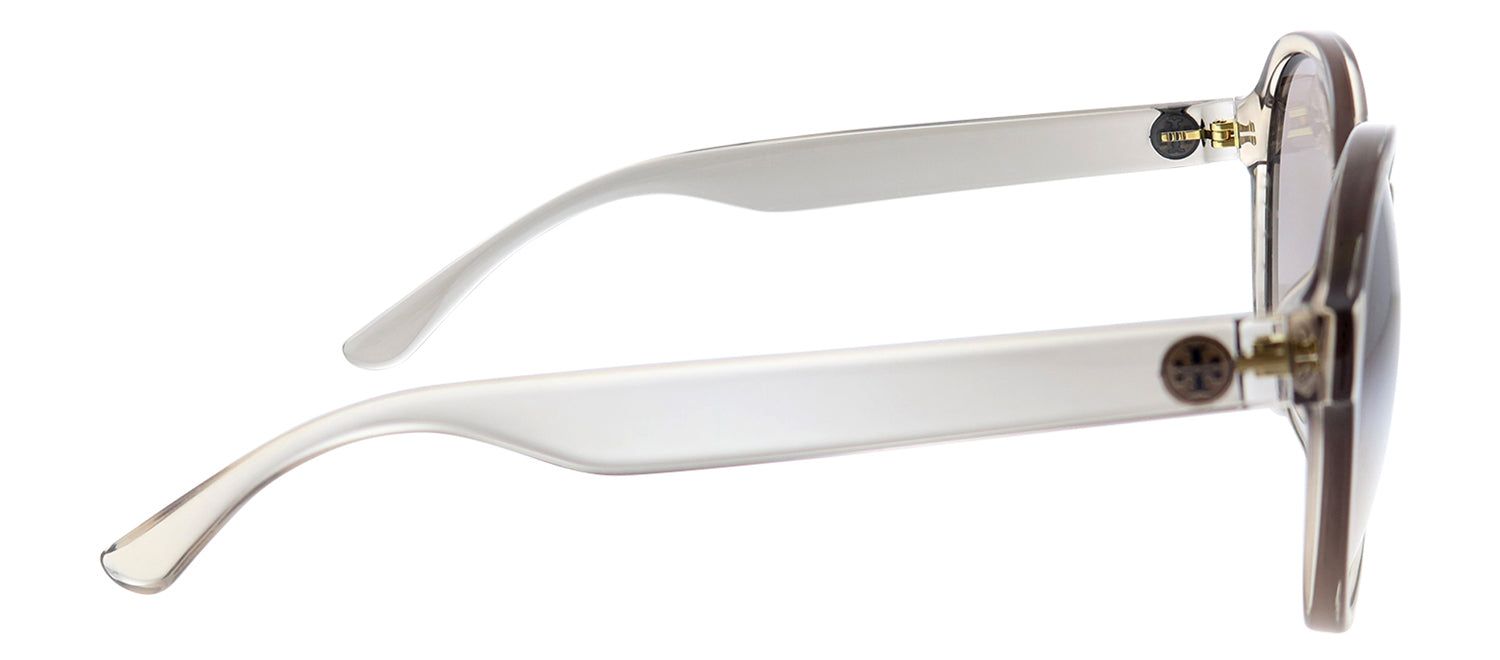 Tory Burch TY 9056U 17763B Round Plastic Clear Sunglasses with Pink Gradient Lens sold by Gaffos product image thumbnail 3