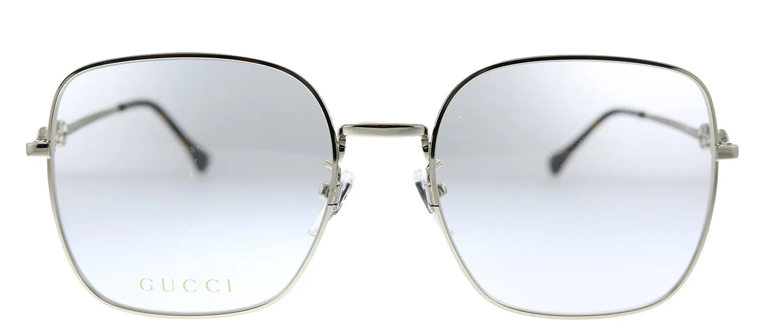 Gucci GG 0883OA 003 Square Metal Gold Eyeglasses with Demo Lens sold by Gaffos
