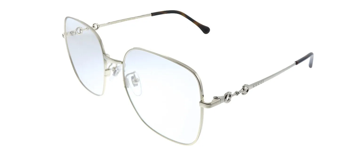 Gucci GG 0883OA 003 Square Metal Gold Eyeglasses with Demo Lens sold by Gaffos product image thumbnail 2