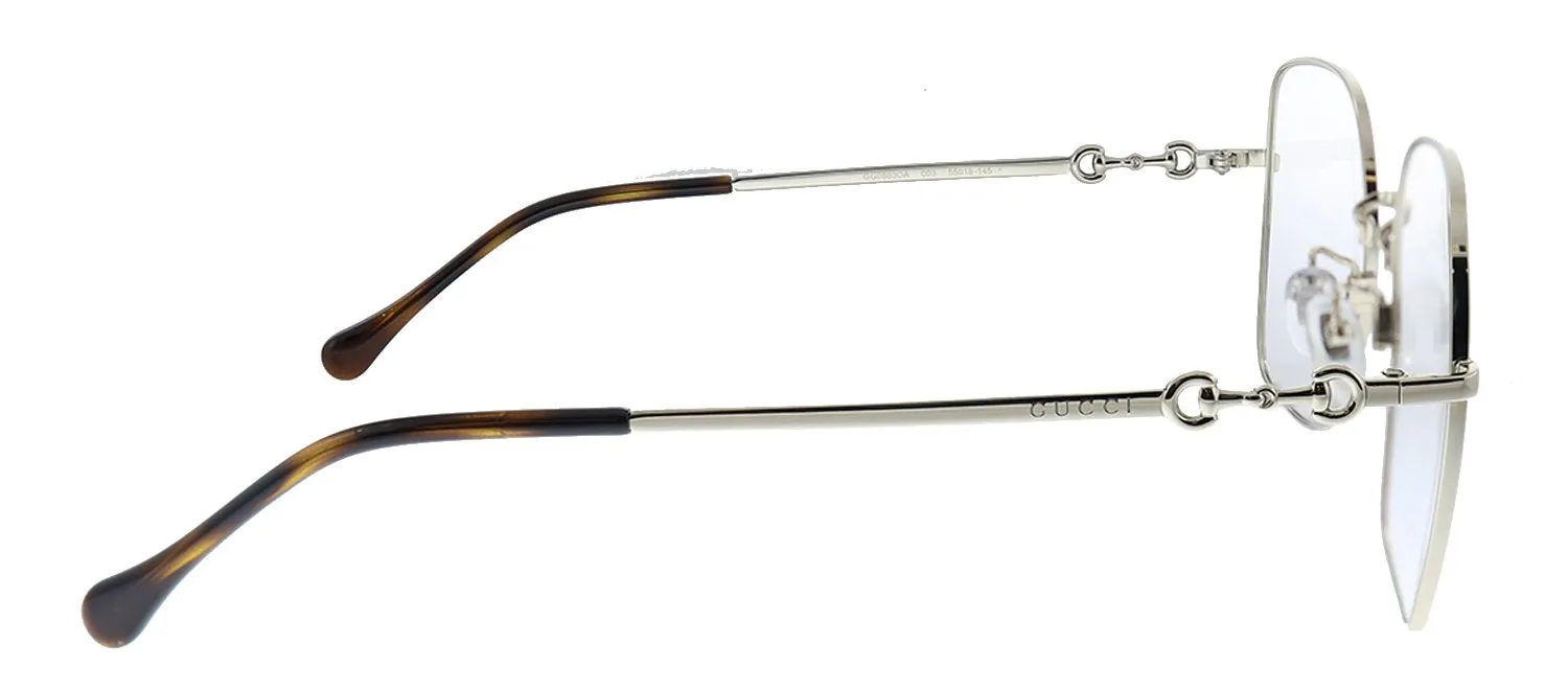 Gucci GG 0883OA 003 Square Metal Gold Eyeglasses with Demo Lens sold by Gaffos product image thumbnail 3