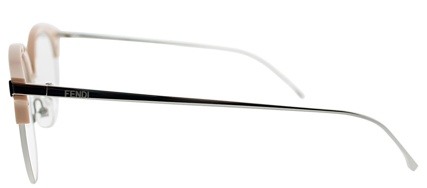 Fendi FF 0165 V5N Round Plastic Pink Eyeglasses with Demo Lens sold by Gaffos product image thumbnail 3