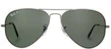 Ray-Ban RB 3025 004/58 Aviator Metal Gold Sunglasses with Grey Gradient Lens sold by Gaffos