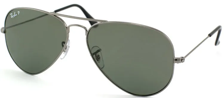 Ray-Ban RB 3025 004/58 Aviator Metal Gold Sunglasses with Grey Gradient Lens sold by Gaffos product image thumbnail 2