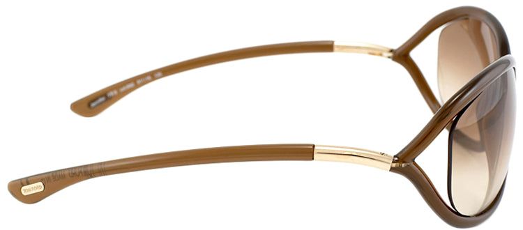 Tom Ford Jennifer TF 8 692 Fashion Plastic Brown Sunglasses with Brown Gradient Lens sold by Gaffos product image thumbnail 3
