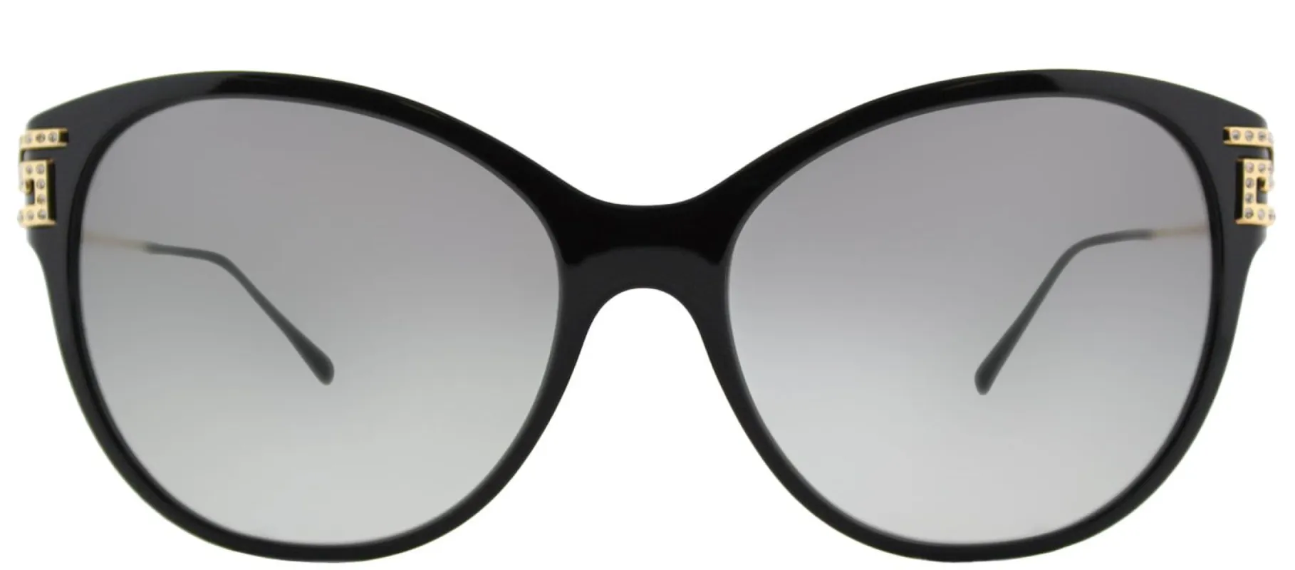 Versace VE 4316B GB1/11 Cat-Eye Plastic Black Sunglasses with Grey Gradient Lens sold by Gaffos