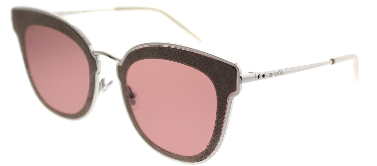 Jimmy Choo JC Nile S0J 2M Cat-Eye Metal Beige Sunglasses with Brown Lens sold by Gaffos product image thumbnail 2