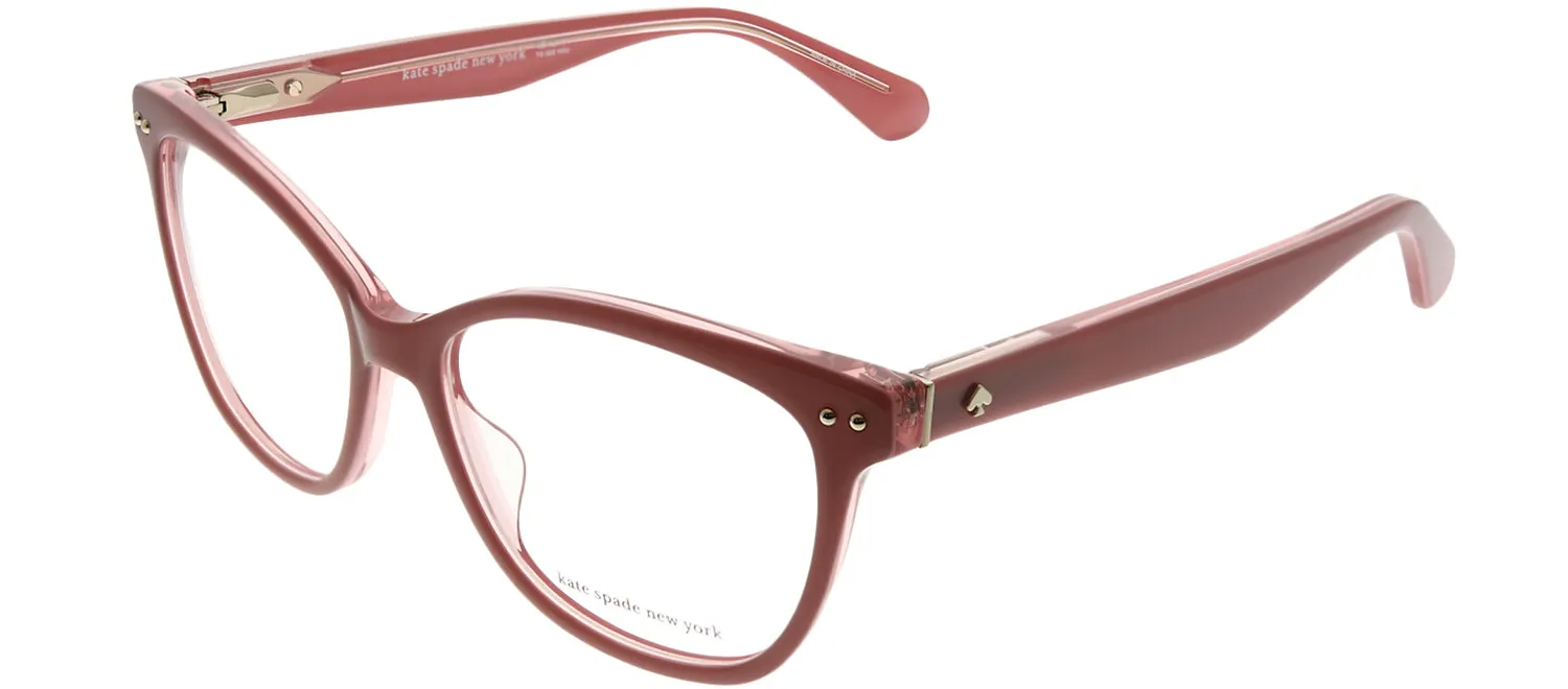 Kate Spade KS Adrie 35J Square Plastic Pink Eyeglasses with Demo Lens sold by Gaffos product image thumbnail 2