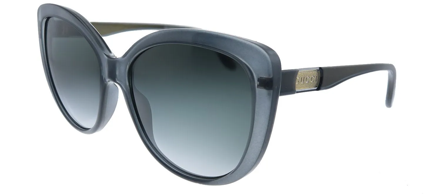 Gucci GG 0789S 001 Cat-Eye Acetate Grey Sunglasses with Grey Gradient Lens sold by Gaffos product image thumbnail 2