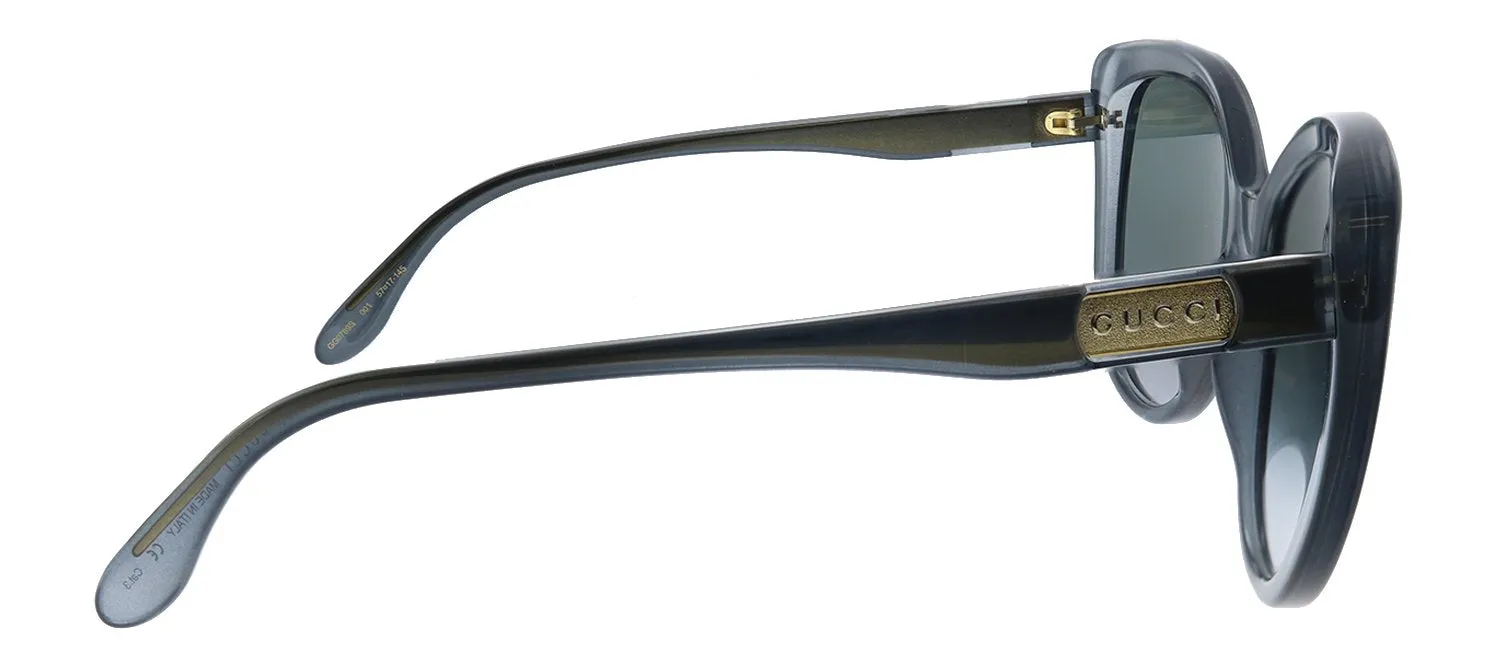 Gucci GG 0789S 001 Cat-Eye Acetate Grey Sunglasses with Grey Gradient Lens sold by Gaffos product image thumbnail 3