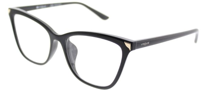 Vogue VO 5206F W44 Cat-Eye Plastic Black Eyeglasses with Demo Lens sold by Gaffos