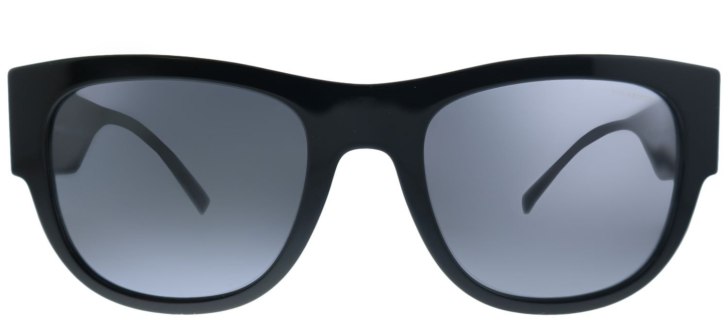 Versace VE 4359 GB1/81 Square Plastic Black Sunglasses with Grey Polarized Lens sold by Gaffos