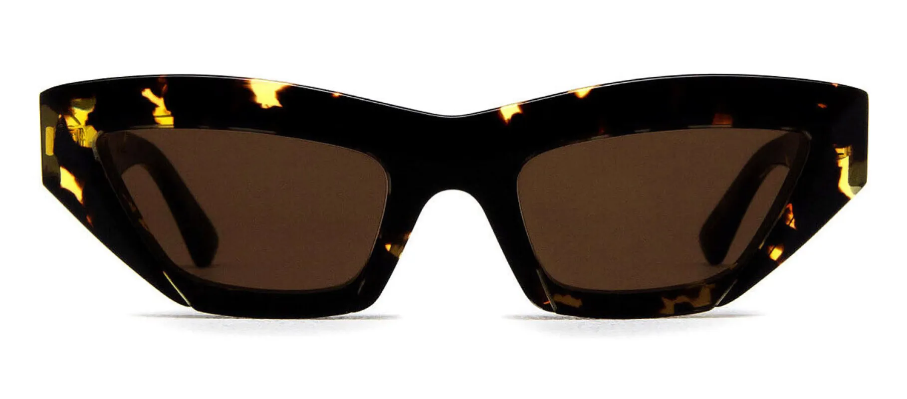 Bottega Veneta NEW CLASSIC BV 1219S 002 Cat-Eye Plastic Havana Sunglasses with Brown Lens sold by Gaffos