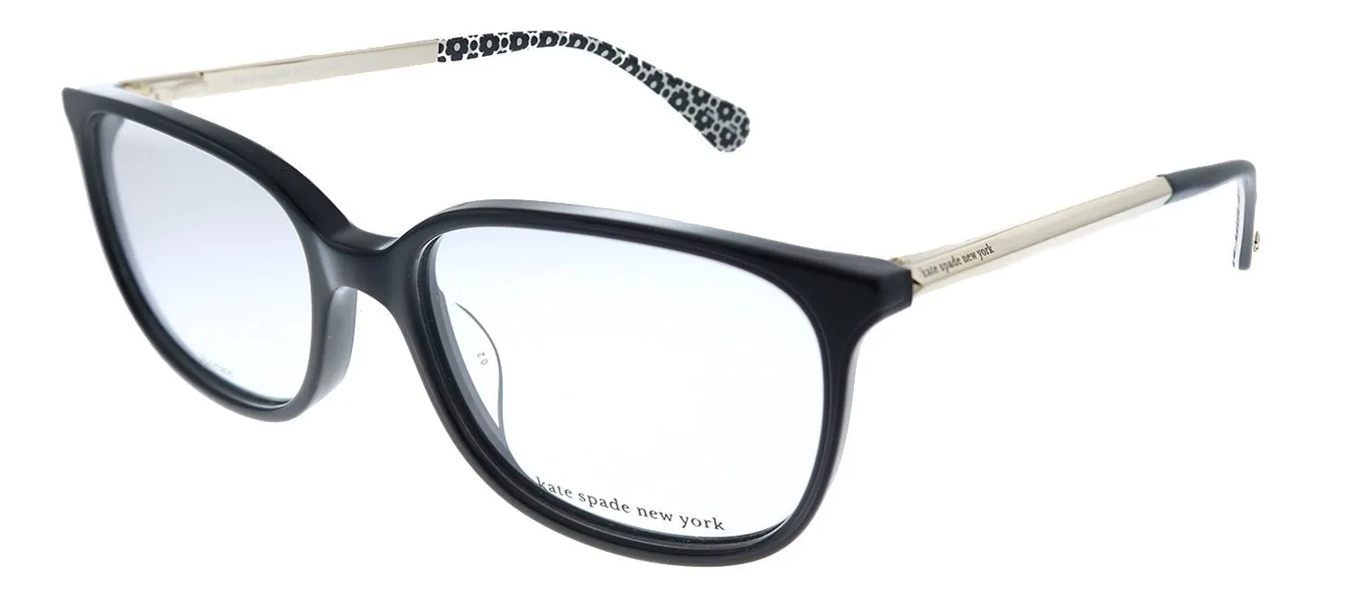 Kate Spade New York KS NATALIA 807 Rectangle Plastic Black Eyeglasses with Demo Lens sold by Gaffos product image thumbnail 2
