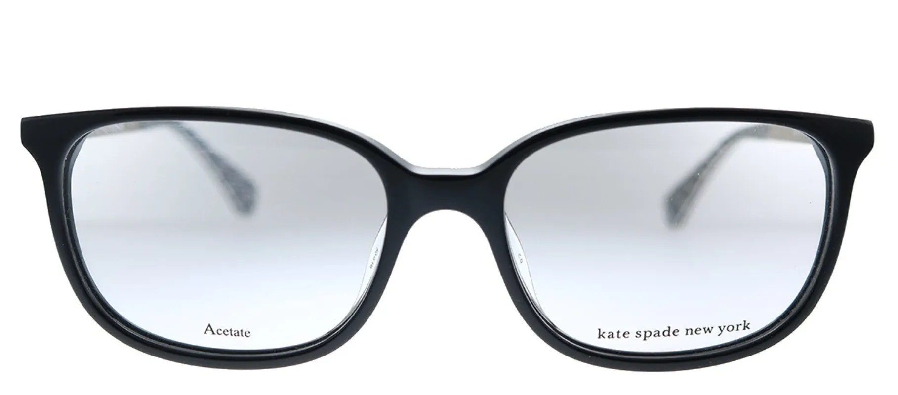 Kate Spade New York KS NATALIA 807 Rectangle Plastic Black Eyeglasses with Demo Lens sold by Gaffos
