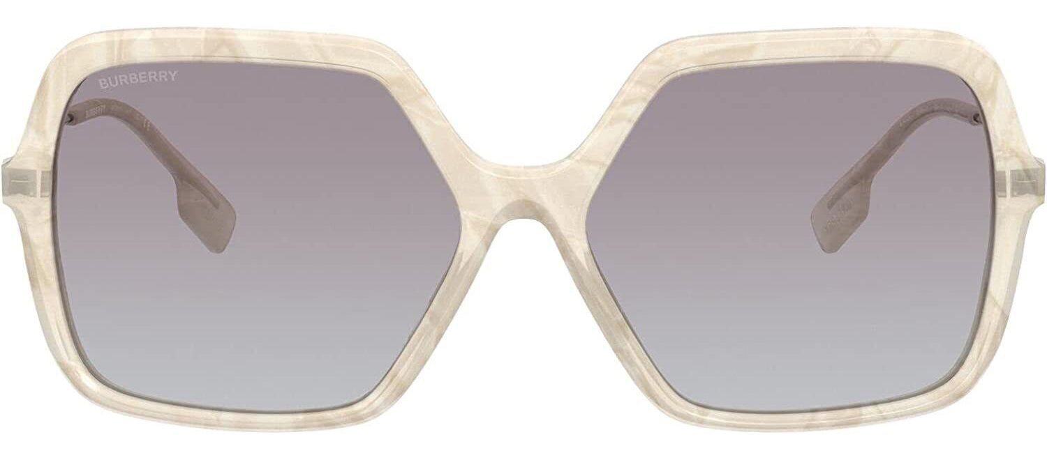 Burberry BE 4324 388611 Square Plastic Ivory Madreperla Sunglasses with Grey Gradient Lens sold by Gaffos product image thumbnail 2