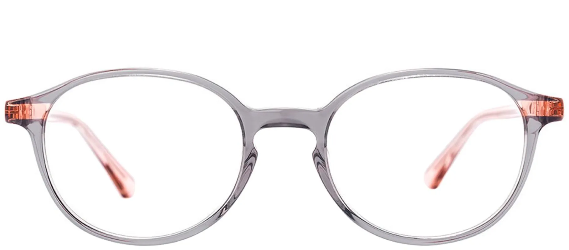 Etnia Barcelona ET Anvers GYPK Round Plastic Grey Eyeglasses with Demo Lens sold by Gaffos