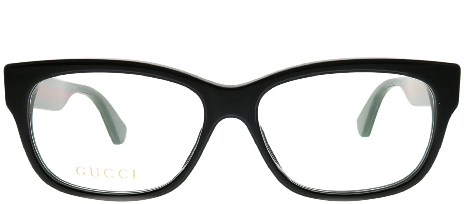 Gucci GG 0278O 011 Rectangle Acetate Black Eyeglasses with Demo Lens sold by Gaffos