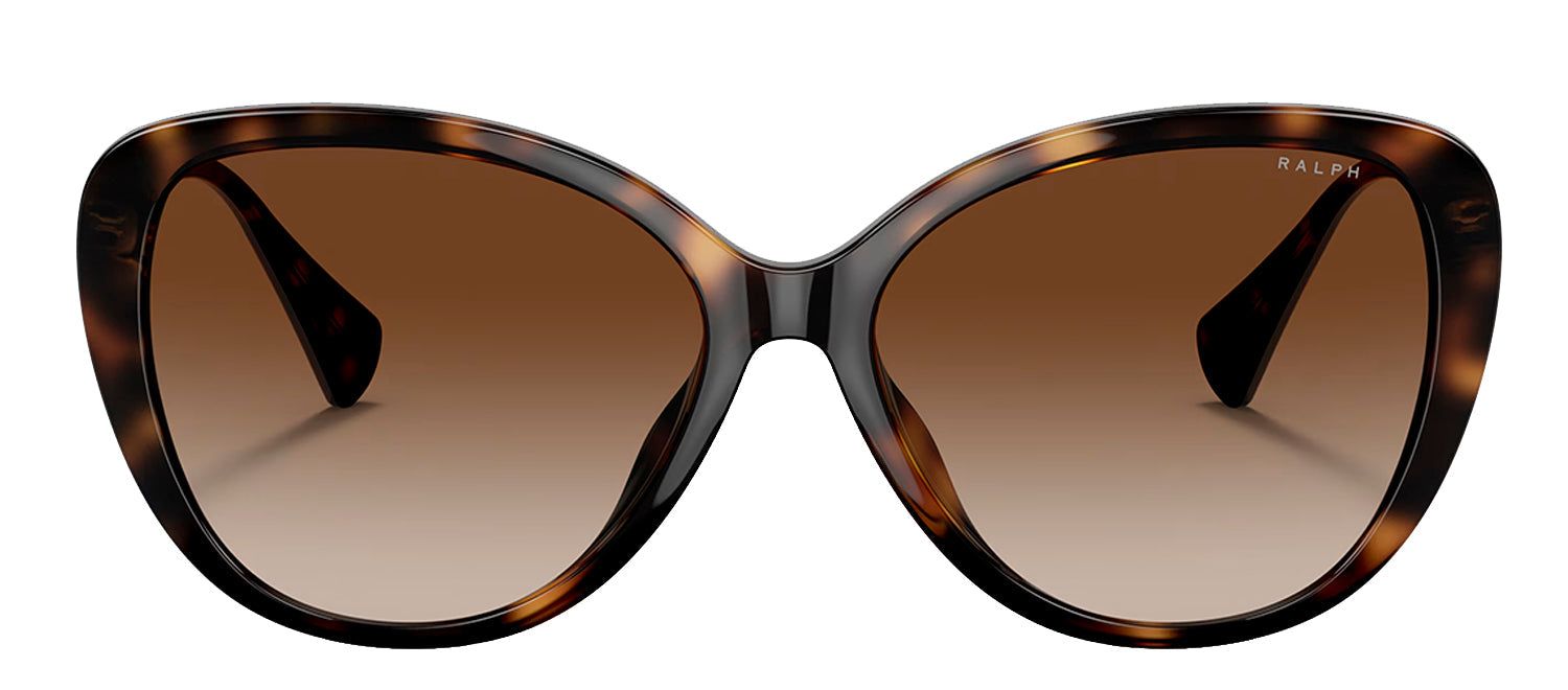 Ralph Lauren RA 5288U 500313 Butterfly Plastic Havana Sunglasses with Brown Gradient Lens sold by Gaffos