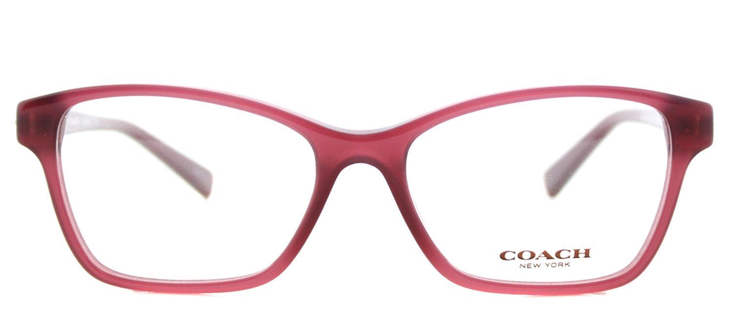 Coach HC 6091B 5398 Square Plastic Black Eyeglasses with Demo Lens sold by Gaffos