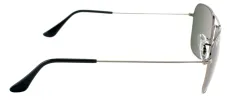 Ray-Ban RB 3136 004 Aviator Metal Ruthenium/ Gunmetal Sunglasses with Green Lens sold by Gaffos