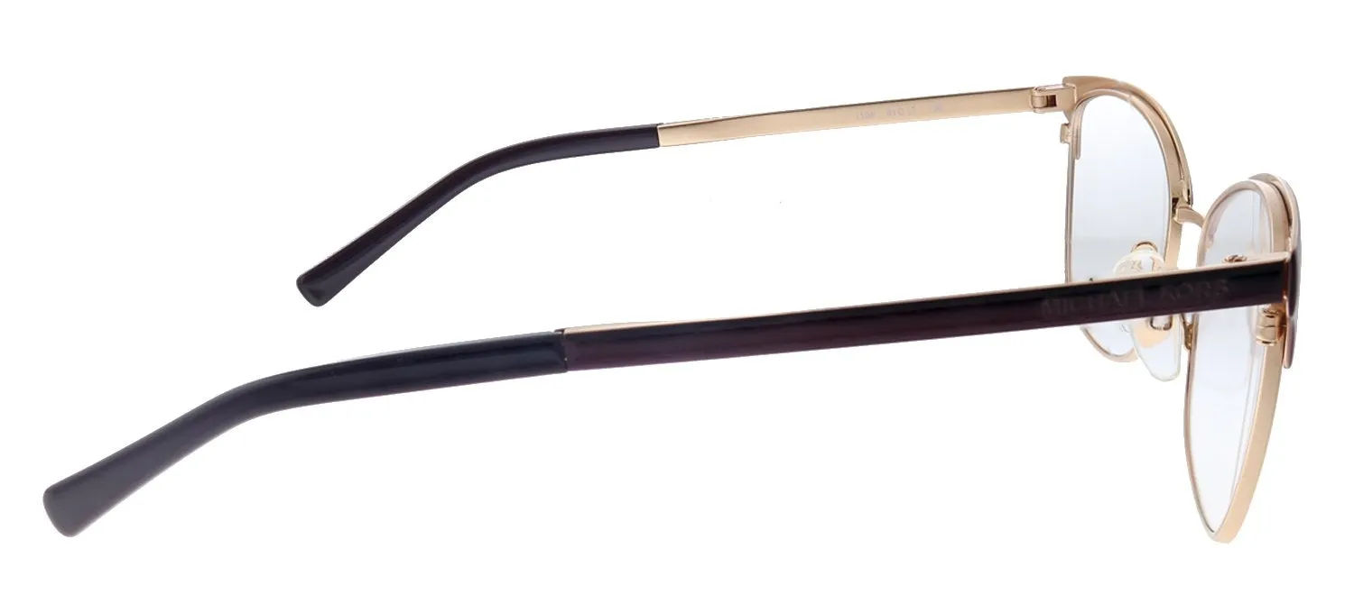 Michael Kors Adrianna IV MK 3012 1108 Cat-Eye Metal Pink Eyeglasses with Demo Lens sold by Gaffos product image thumbnail 3