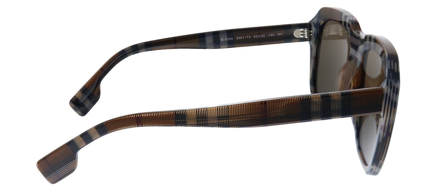 Burberry ASTLEY BE 4350 396773 Square Plastic Brown Sunglasses with Brown Lens sold by Gaffos product image thumbnail 3