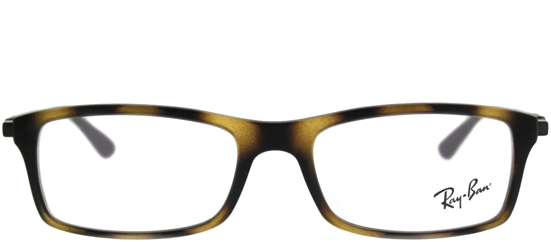 Ray-Ban RX 7017 5200 Rectangle Plastic Tortoise/ Havana Eyeglasses with Demo Lens sold by Gaffos