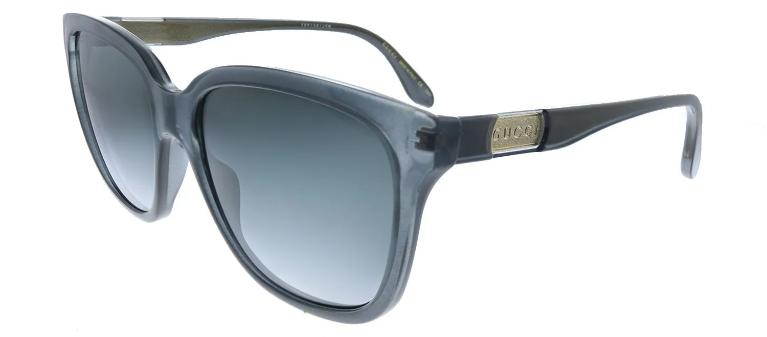 Gucci GG 0790S 001 Square Acetate Grey Sunglasses with Grey Gradient Lens sold by Gaffos product image thumbnail 2